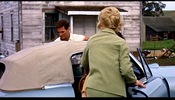 The Birds (1963)Bodega Lane, Bodega, California, Rod Taylor, Tippi Hedren, car and green